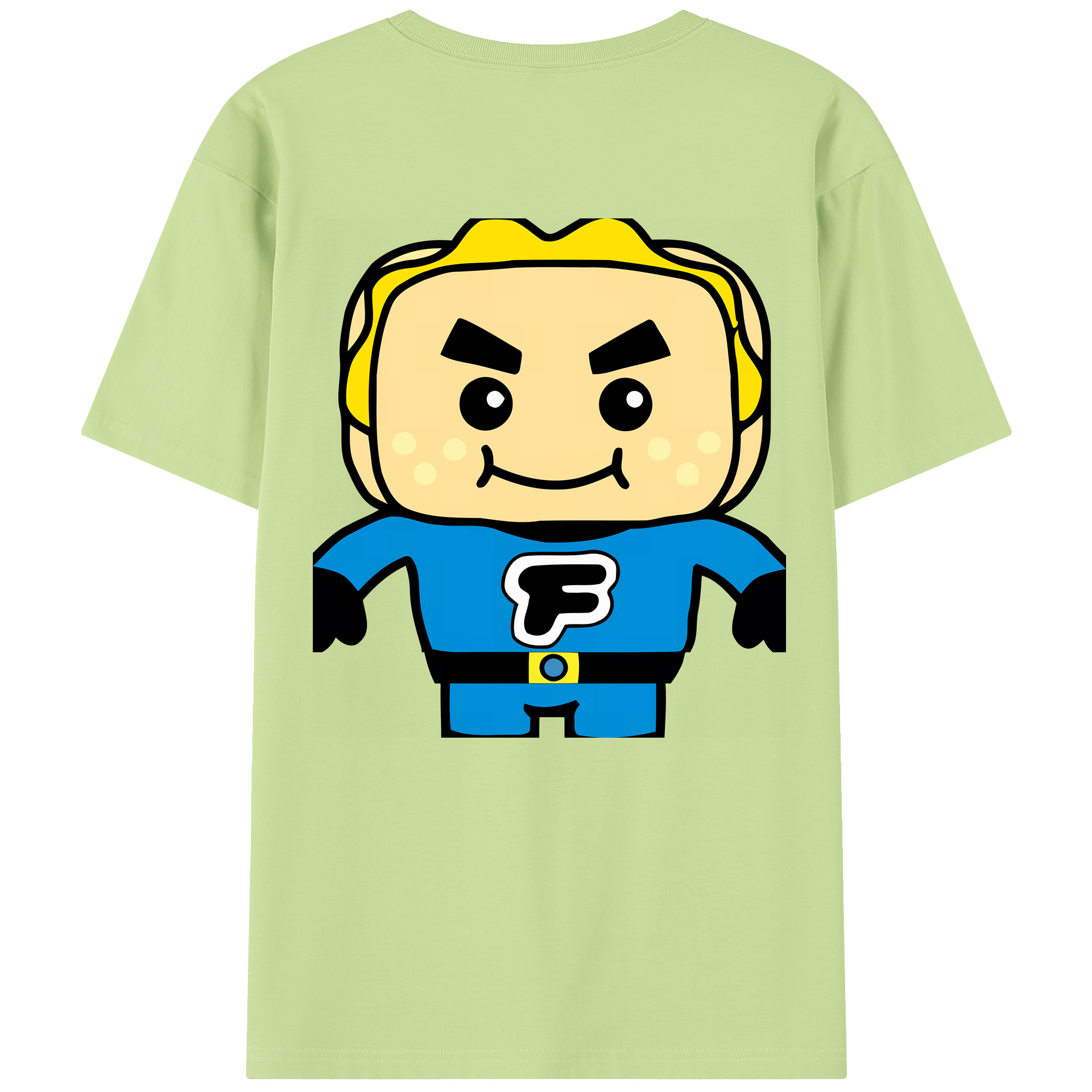 アンパンマン Anpanman 綿100％半袖Tシャツ（背面プリント）